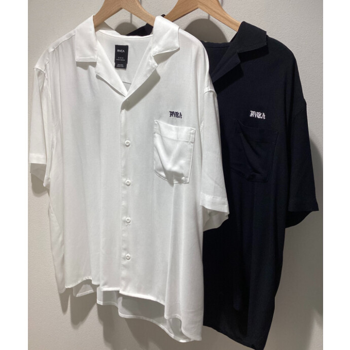 RVCA メンズ IRON ON SH 今年のモデルの半袖ボーリングシャツが新入荷致しました。