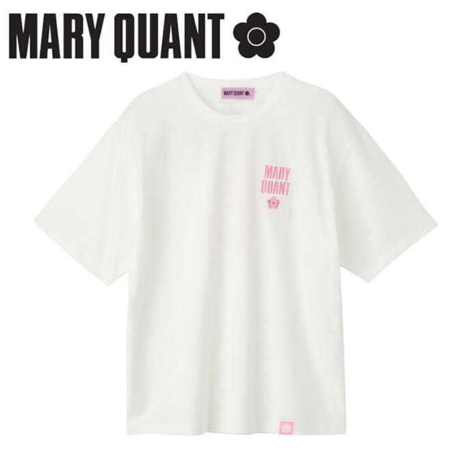 PLAZA限定　MARY QUANT マリークワント Tシャツ ビッグサイズ ホワイト