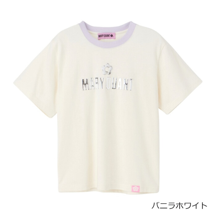 PLAZA限定　MARY QUANT マリークワント ショート丈Tシャツ