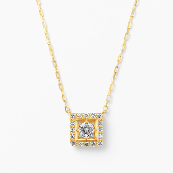 新作ジュエリー💎永く愛せるベーシックなダイヤモンドネックレス