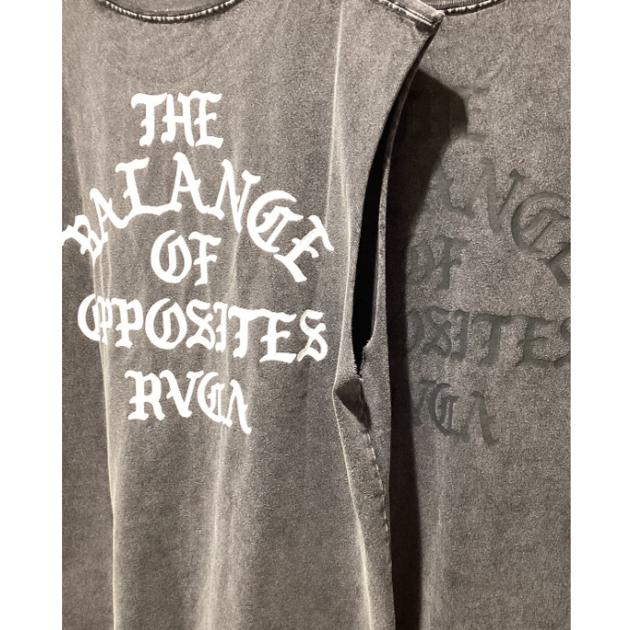 RVCA(ルーカ)からタンクトップの今年、流行りのデザインがバックプリントに！！