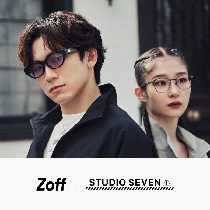 コラボ新商品　「Zoff｜STUDIO SEVEN」