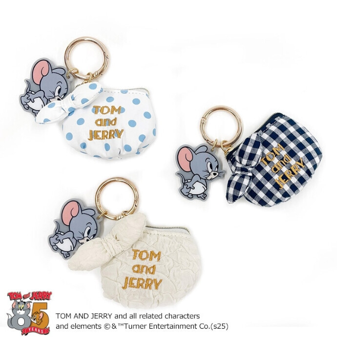新入荷！　TOM and JERRY トムとジェリー おむつポーチ カラビナ付きミニ