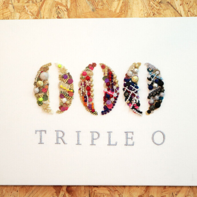 【中川政七商店 高崎オーパ店】000（ トリプル・オゥ） 刺繍のアクセサリー展