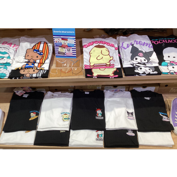 ムラサキスポーツ限定！サンリオTシャツ2点で5,500円（税込）！人気キャラ勢揃い、急いでGET！