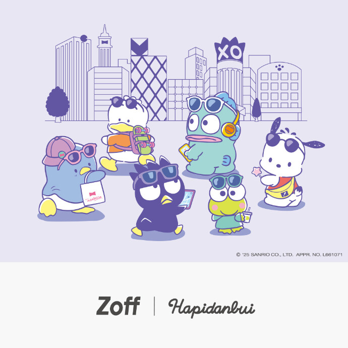 アイウェアコレクション 【Zoff｜はぴだんぶい】 が登場!!