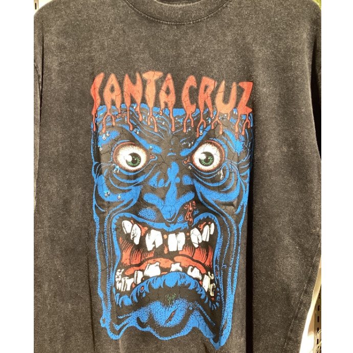 SANTA CRUZヴィンテージ風Tシャツ。古着ストリートコーデで高見え！
