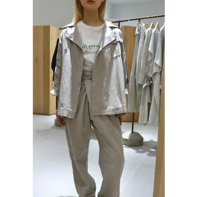 注目■HYKE■大人気 ボイルワイドレッグパンツ 2色 国内発送 HYKE STRETCH WIDE PANTS ハイク スラックス 2 - メルカリ