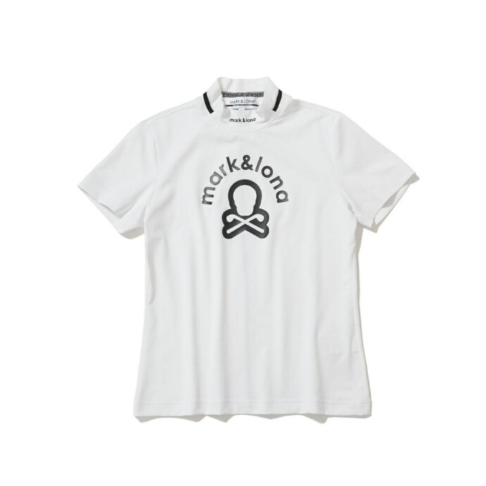 MARK&LONA ホワイト ジップアップウェア MARK&LONA ホワイト ジップアップウェア