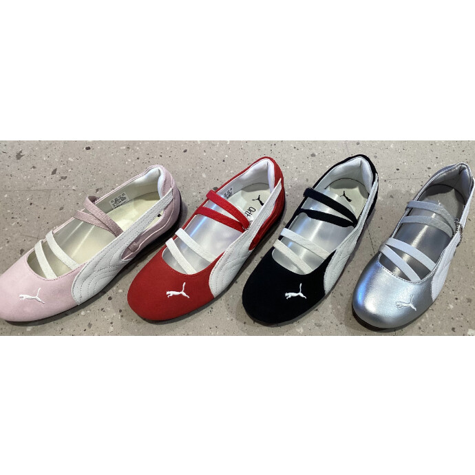 PUMA スピードキャット バレエ SD：上質スエード×高見えバレエ