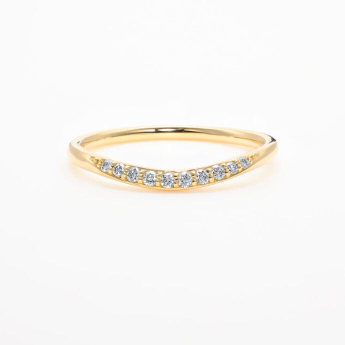 永く愛せるハーフエタニティデザイン 💎ダイヤモンド リング