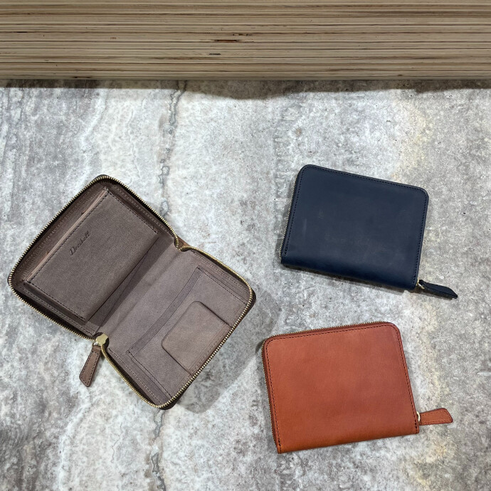 デシベル ラウンドファスナー財布（ショート） TEXAS Decibell