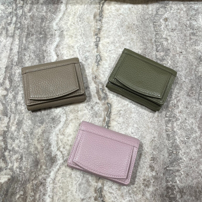 パルマ コンパクト三つ折り財布 t3Leather