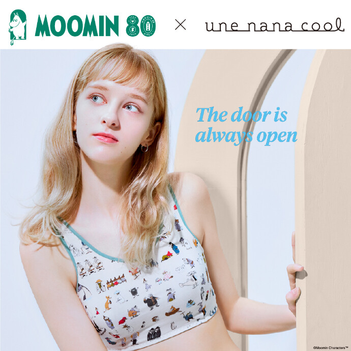 ＼ MOOMIN × une nana cool／