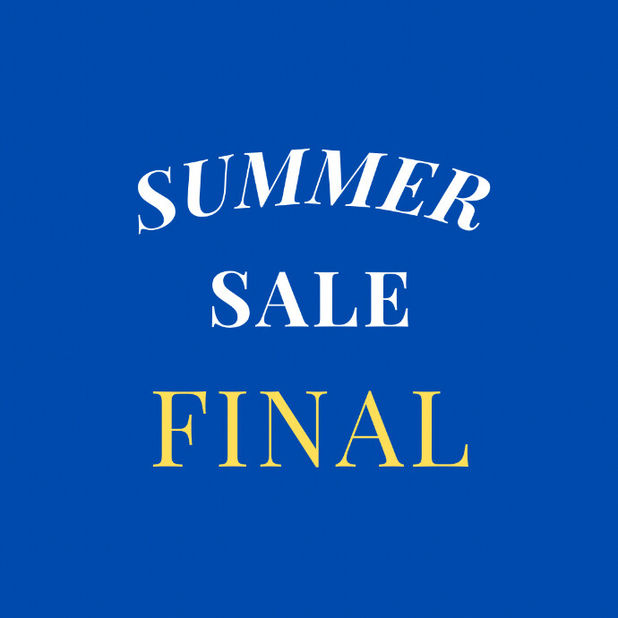 FINAL SALE