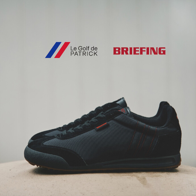 Le Golf de PATRICK×BRIEFINGの初コラボレーションのゴルフシューズ発売開始！