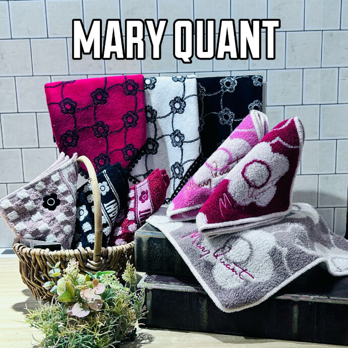 自分にも、大切な人にも🎁MARY　QUANTの新作ハンカチ🌼
