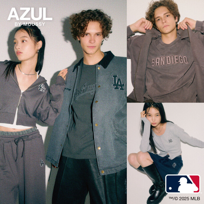 AZUL BY MOUSSYから「MLB」との別注アイテムを9月1日(月)に発売