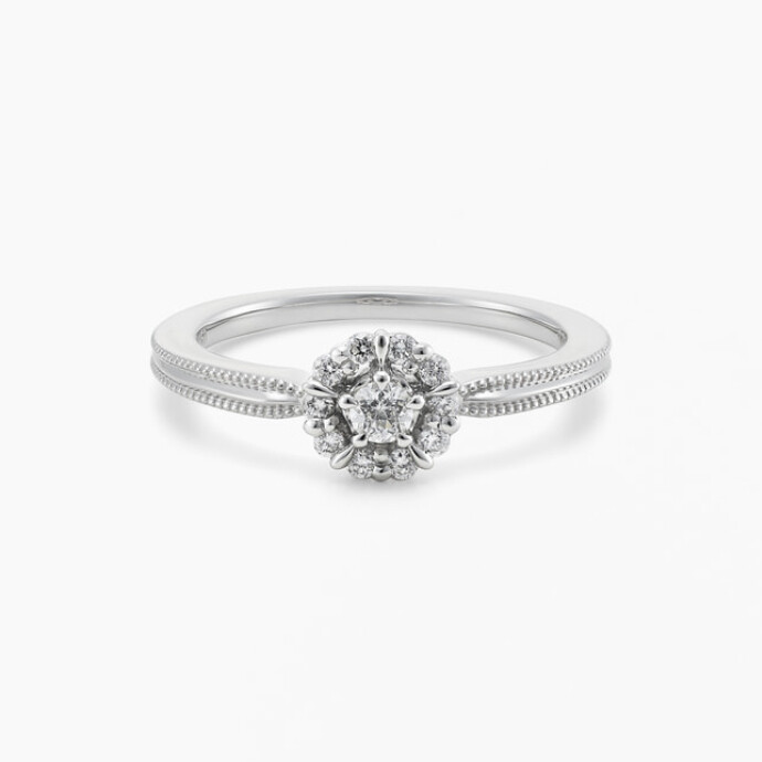 【９月誕生石】　裏石にサファイア💎ダイヤモンドリング