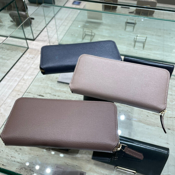 ラルコバレーノ ドレスラウンドジップロングウォレット 長財布 L'arcobaleno