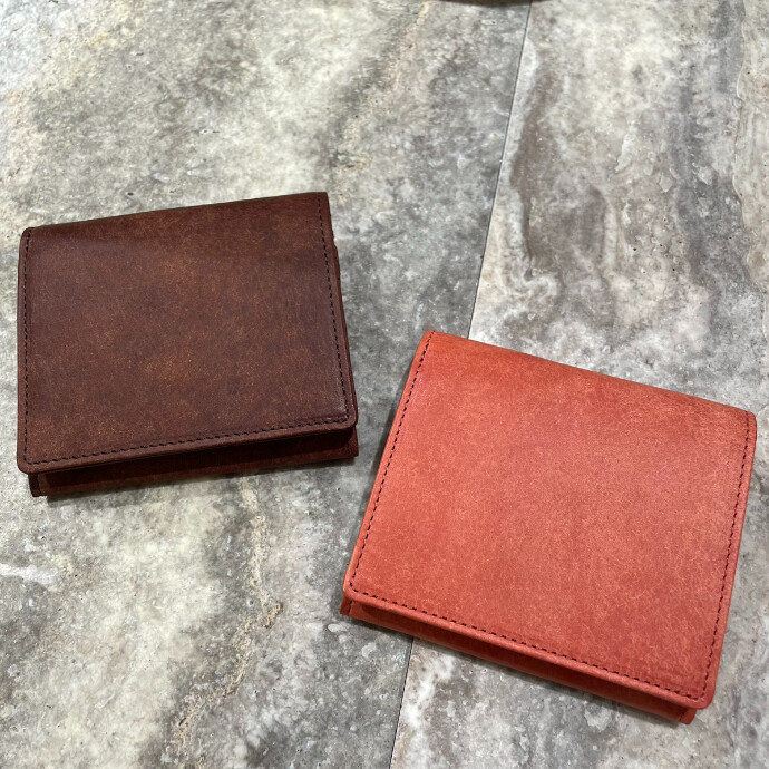 ヒズファクトリー 二つ折り財布 coprire 小銭入れ付き HIS-FACTORY