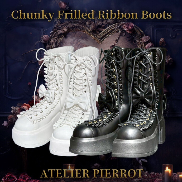 🖤ྀི🥀ATELIER PIERROT＊新作ブーツ発売🥀🖤ྀི