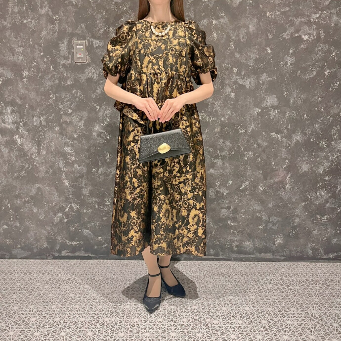 ジャガードワンピース