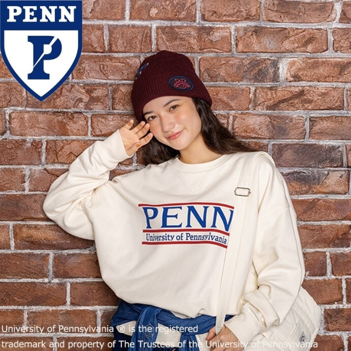 PLAZA限定！ カレッジ スウェット/ペンシルベニア大学