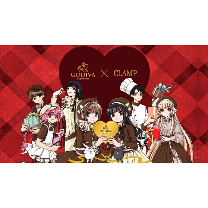 CLAMPとコラボレーションしたコレクションが登場！『ゴディバ×CLAMP コレクション』