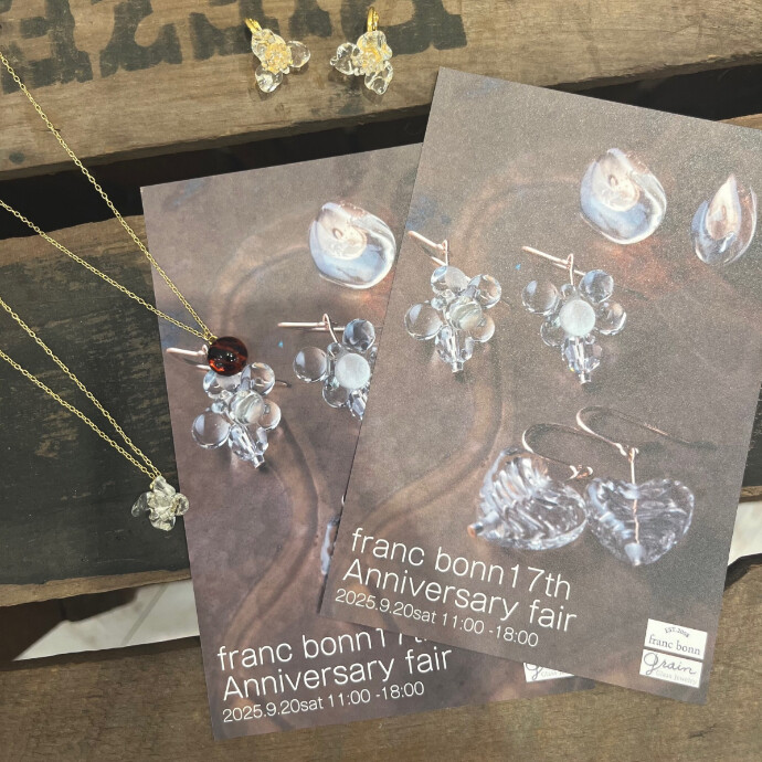 Glass Jewelyr　grainのイベント開催！
