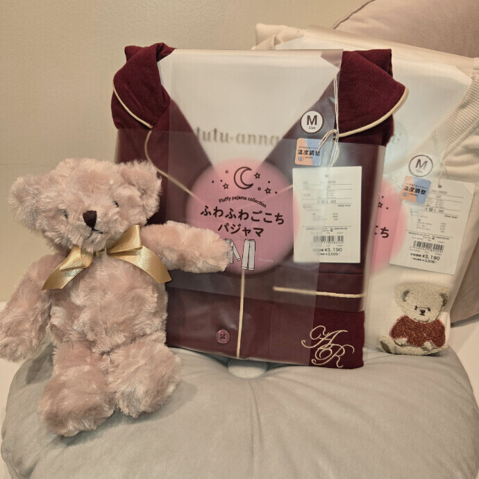 温度調整パジャマ 秋冬カラー登場!🧸♥