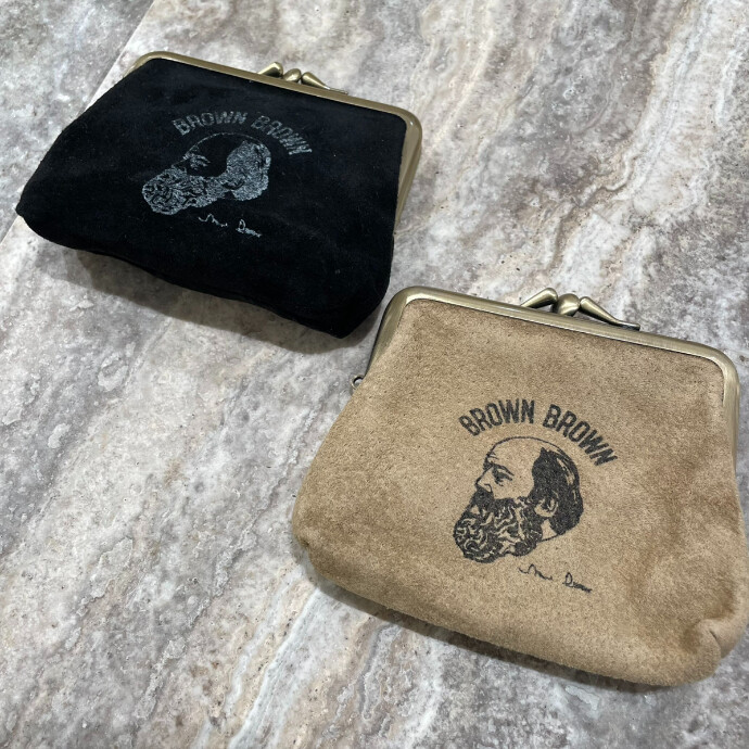 ブラウンブラウン ピックレザー Gamaguchi wallet がまぐち財布 BBL-B155 BrownBrown