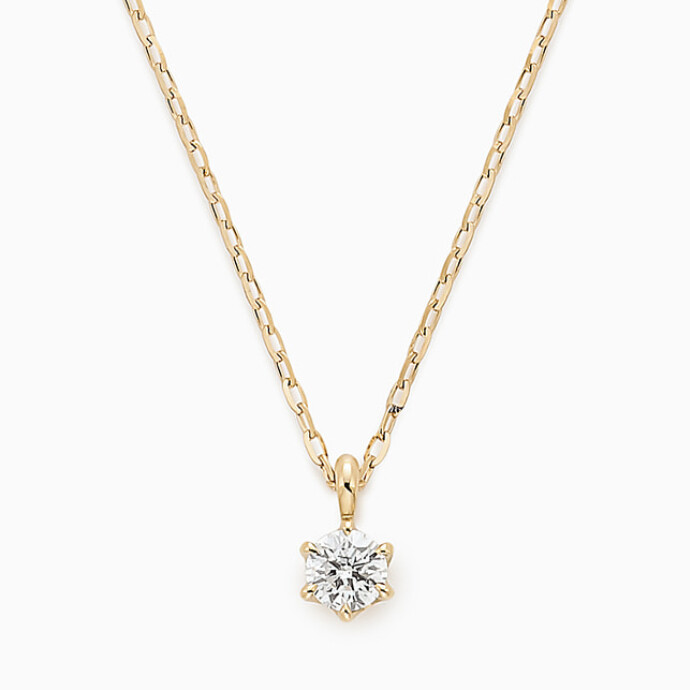 愛され続ける定番アイテム💎１粒ダイヤモンド ネックレス