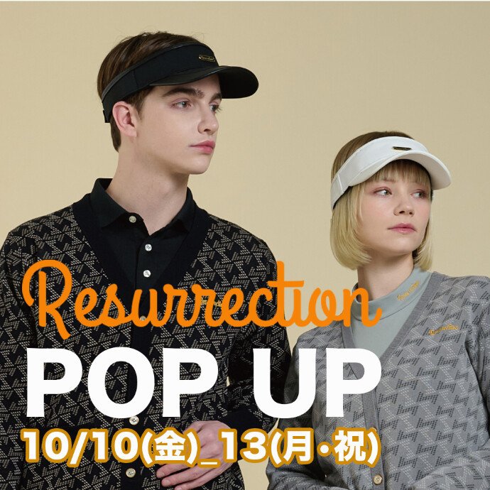 明日より開催‼️  🎨 Resurrection(レザレクション)｜過去最大級のPOPUP＆PAINTイベント開催！