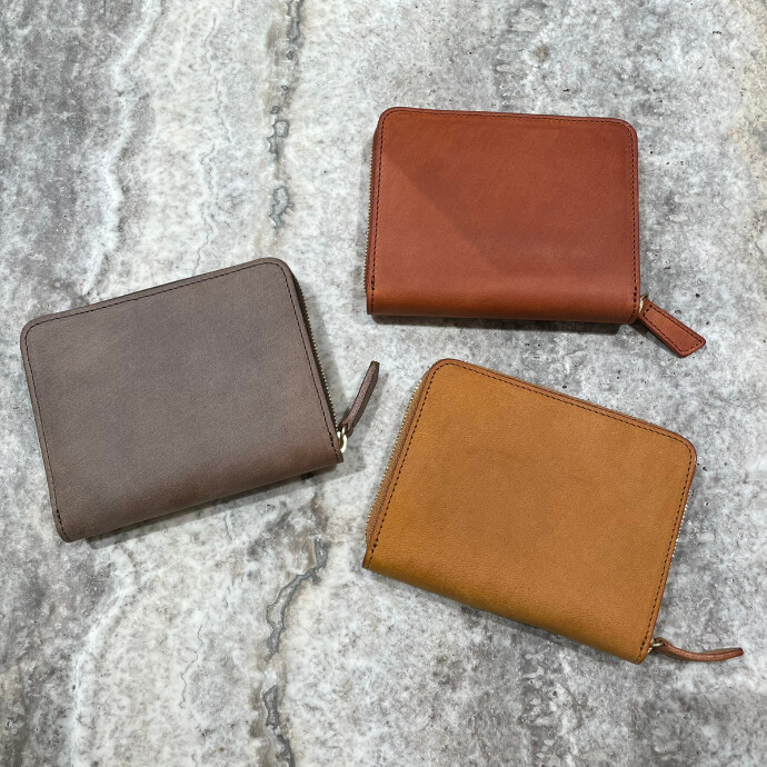 デシベル ラウンドファスナー財布（ショート） TEXAS Decibell