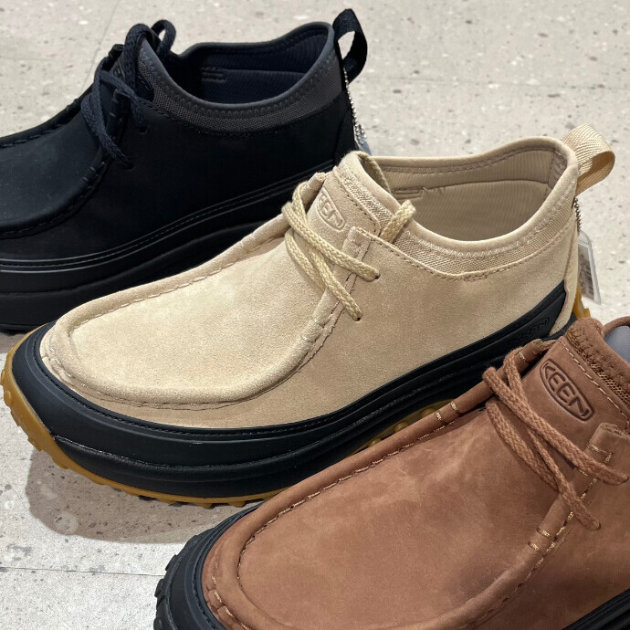 この秋冬のトレンド、KEEN（キーン）の厚底モカシンが 【ムラサキスポーツキャナルシティ博多店/福岡】に緊急入荷！