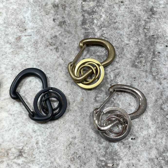 ディアージ BRASS KARABINER KEYRING キーリング DIARGE