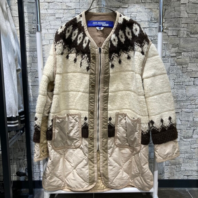 【COMME des GARCONS JUNYA WATANABE MAN】エステルナイロンタフタ×ウールジャガードのご紹介