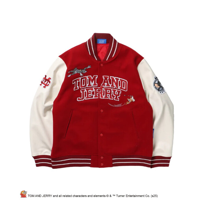 SEQUENZ トム＆ジェリー 2025 STADIUM JACKET