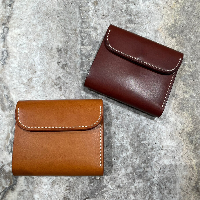 ジャコウ 横型カード収納三つ折り財布 jacou