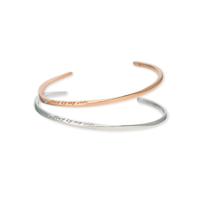 メッセージ　ペア♡バングル