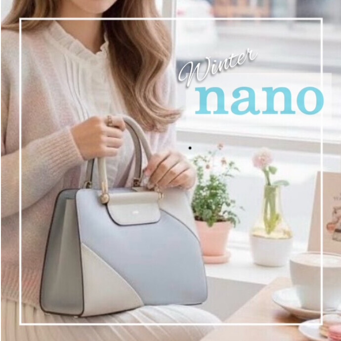 【2WAYバッグ】バイカラーが可愛い♪*