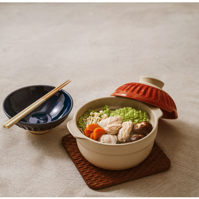 ♡オススメ♡蓋がお茶碗になる土鍋