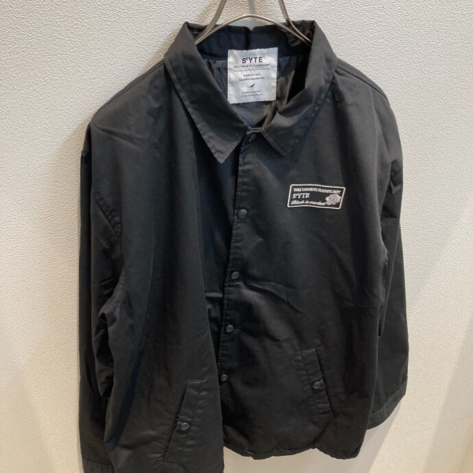 【s'yte】メッセンジャーコーチ　ジャケットのご紹介
