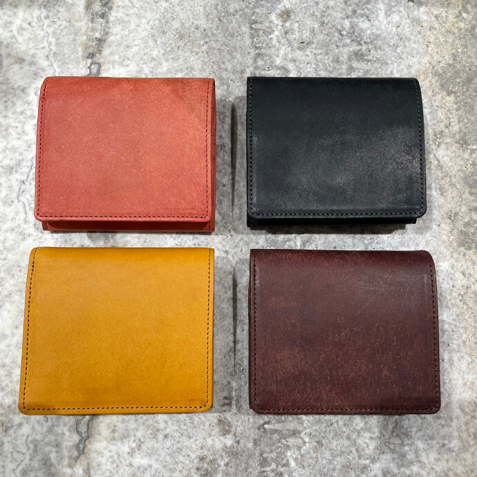 ヒズファクトリー 二つ折り財布 coprire 小銭入れ付き HIS-FACTORY