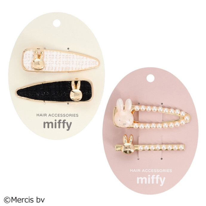 新入荷！　ミッフィー Miffy ヘアクリップセット