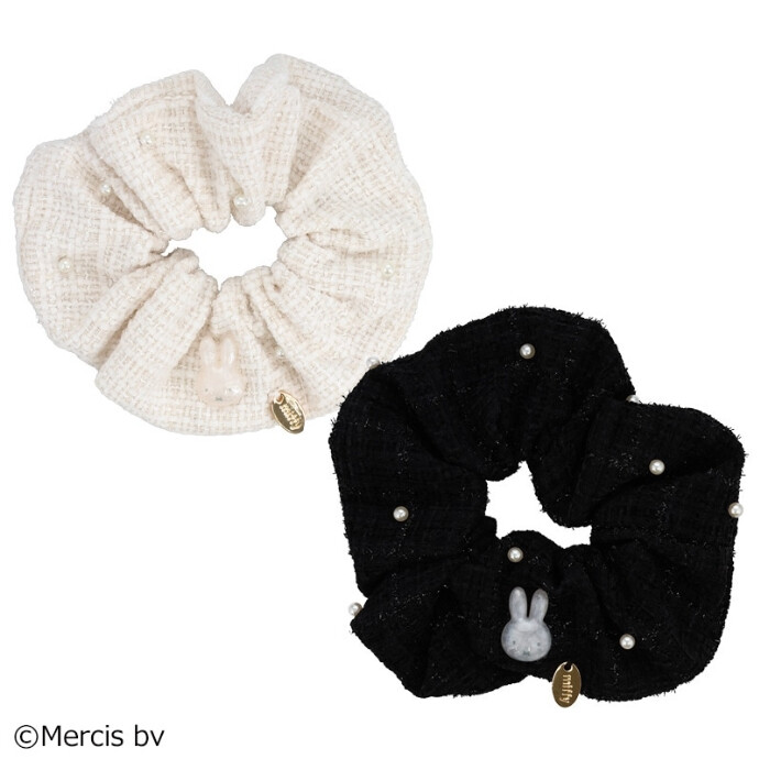 新入荷！　ミッフィー Miffy ツイードシュシュ