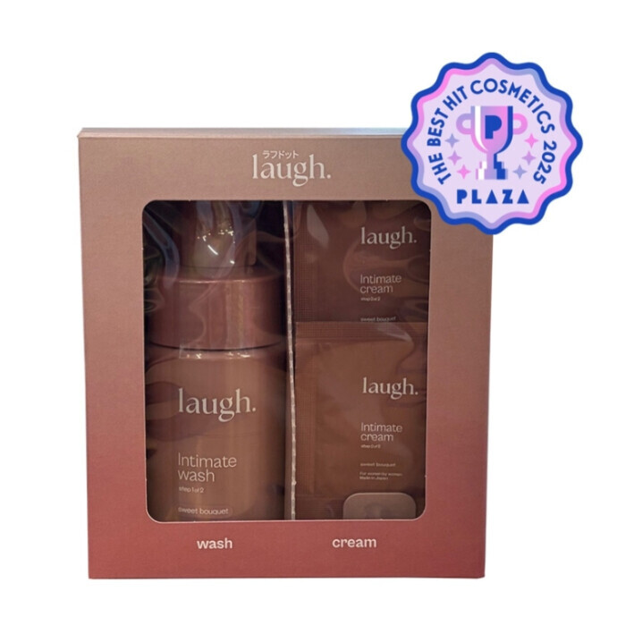数量限定★laugh. ラフドット インティメイトウォッシュ限定ギフトBOX スイートブーケの香り