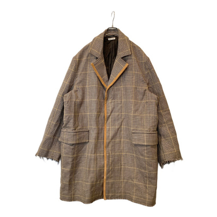 【MARNI/マルニ】グレンチェックカットオフロングコート　のご紹介