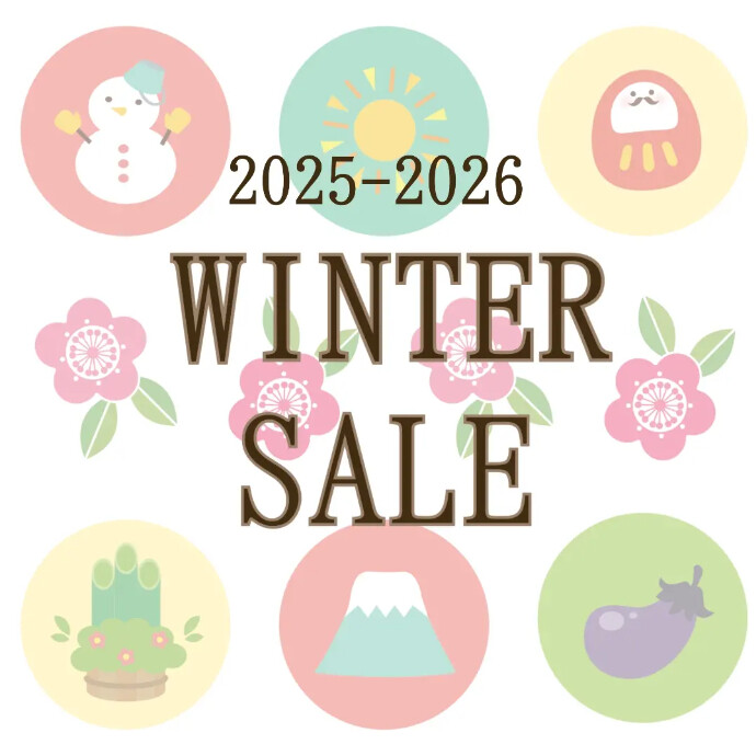 WINTER　SALEのお知らせ☆